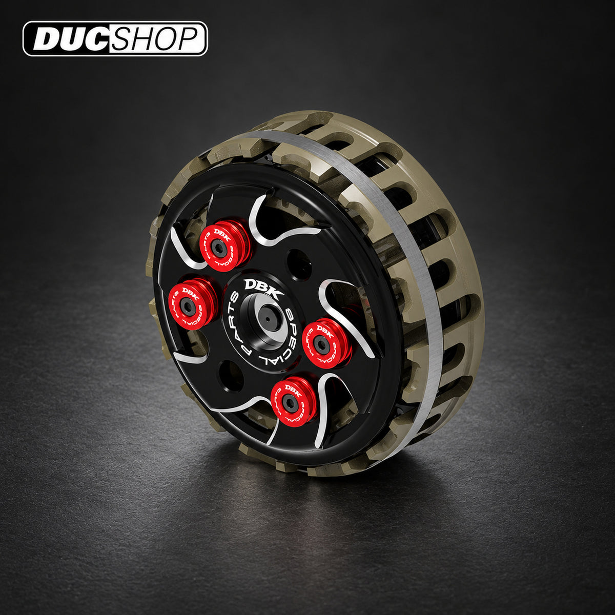 DBK Special Parts (Ducabike) 4 Spring Dry Slipper Clutch for Ducati Panigale V4 R / SP / Streetfighter SP / Multistrada V4 RS | Dry Slipper Clutches | ducshop.com