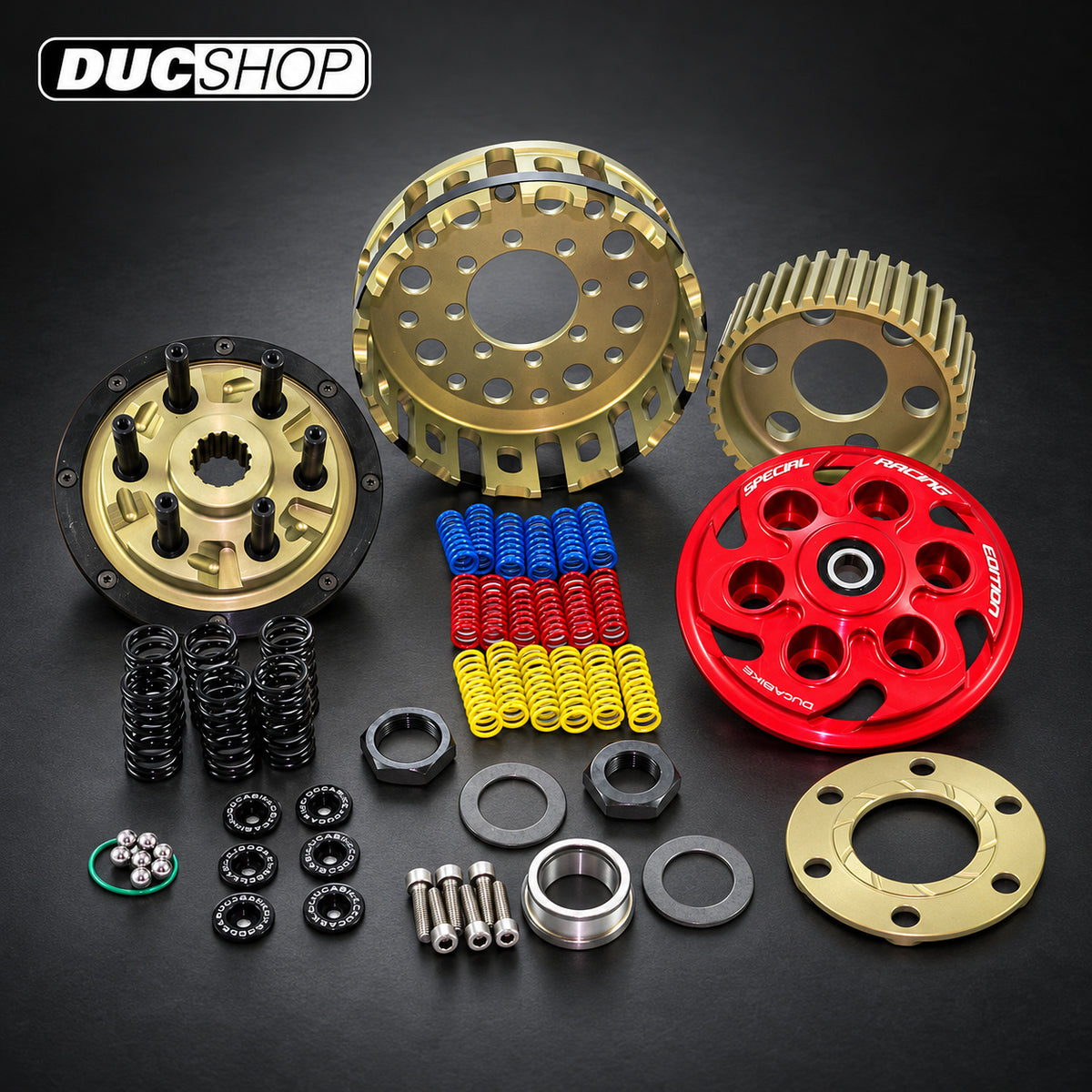 DBK Special Parts (Ducabike) 6 Spring Racing Dry Slipper Clutch for Ducati | Dry Slipper Clutches | ducshop.com