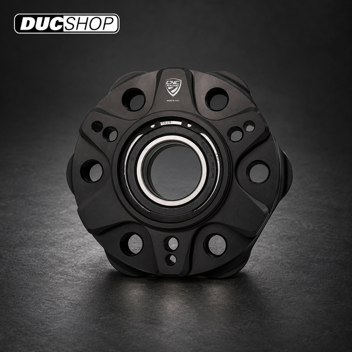 CNC Racing Aluminum Rear Sprocket Carrier for Ducati Multistrada V4 / V4S / Sport | Dual Sided Swingarm Rear Sprockets | ducshop.com