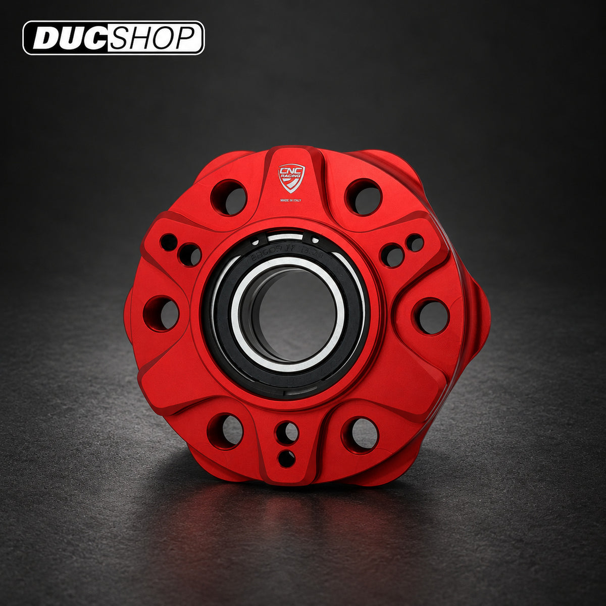 CNC Racing Aluminum Rear Sprocket Carrier for Ducati Multistrada V4 / V4S / Sport | Dual Sided Swingarm Rear Sprockets | ducshop.com