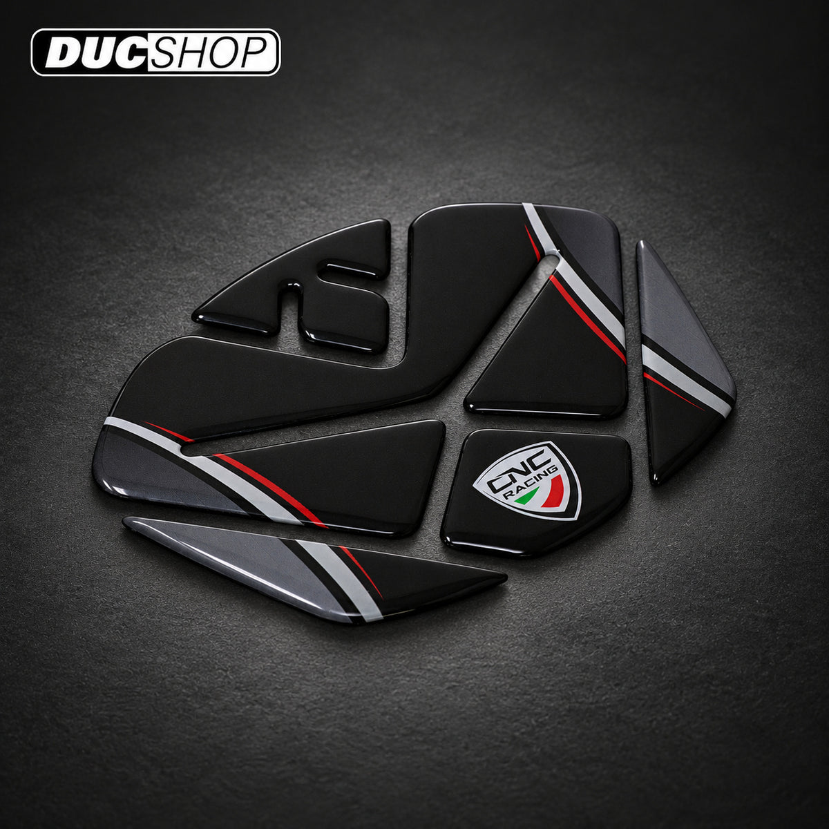 CNC Racing Type 7 Fuel Tank Pad / Protector (120mm x 150mm) | Miscellaneous Crash Protection | ducshop.com