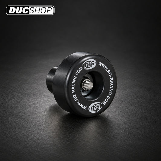 R&G Racing Fork Protectors for the BMW R 1200 GS/Adventure '13-'19 / R 1200 RT '14-'19 / R 1250 GS '18-'22 / R 1250 RT '19-'22 | Front Axle Protection | ducshop.com