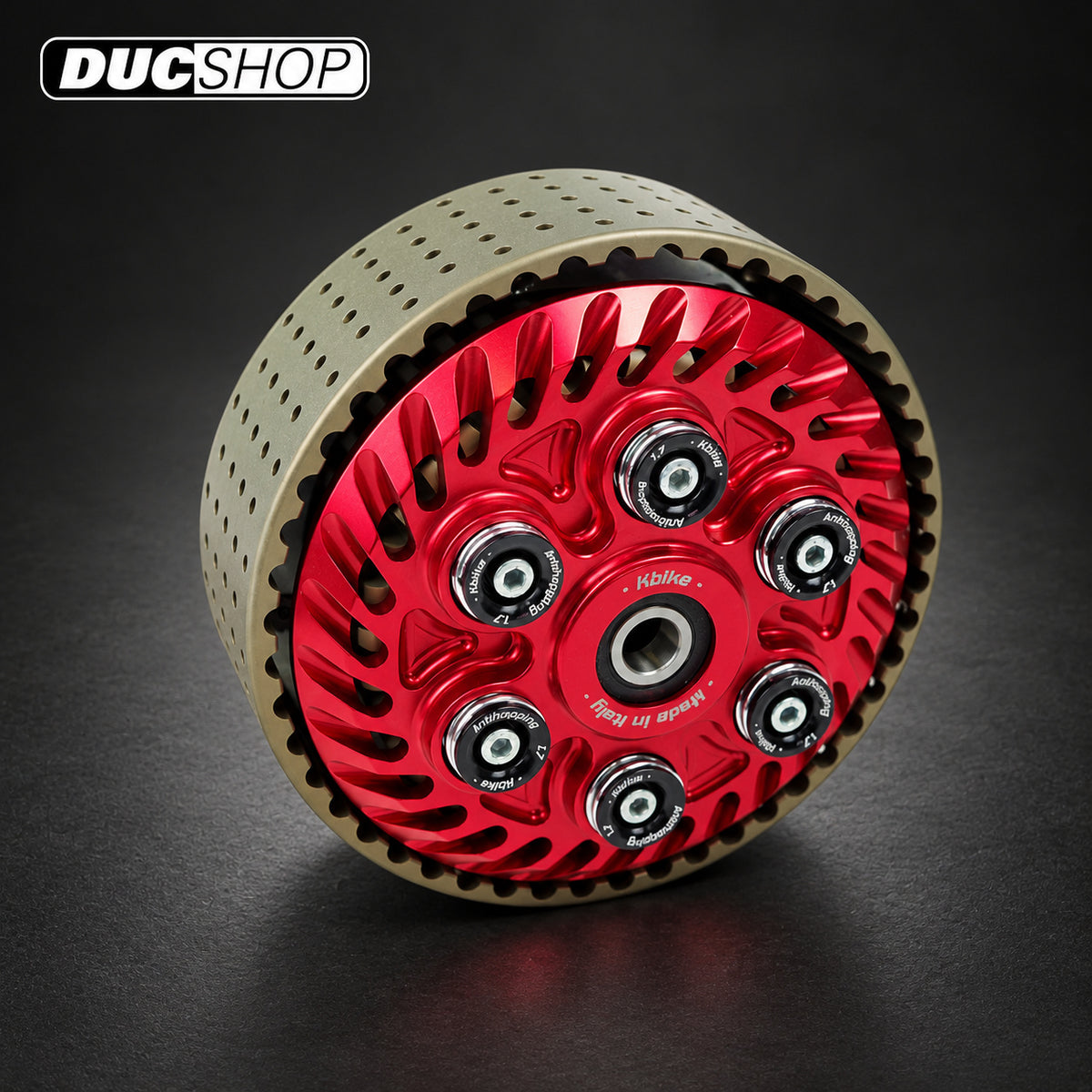 KBike Billet Slipper Clutch for Dry clutch Ducati's with 48 tooth basket | Dry Slipper Clutches | ducshop.com