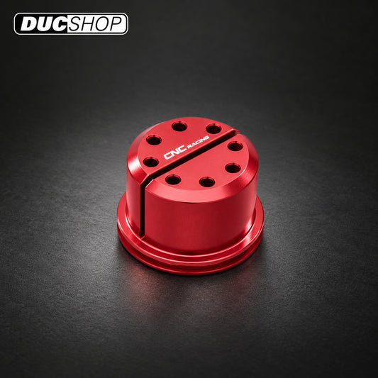 CNC Racing Steering Head Nut — Panigale 899 / 959 / 1199 / 1299 / V2 — representative product view; see selected option and listing contents | Steering Head Nuts | ducshop.com