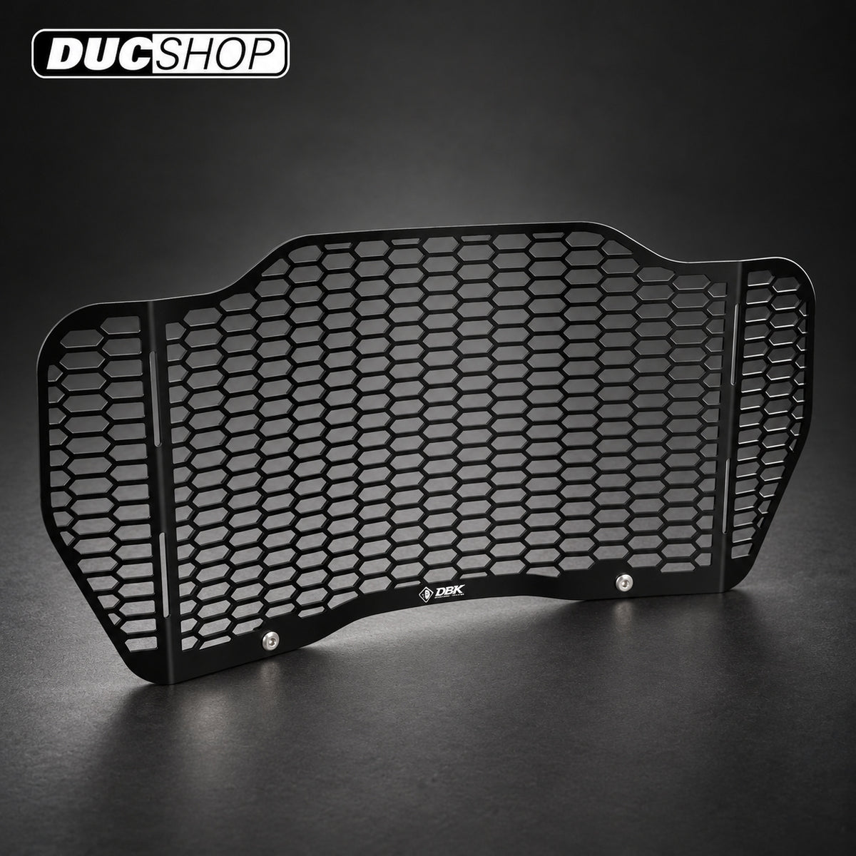 DBK Special Parts (Ducabike) Aluminum Radiator Guard for the Ducati DesertX | Radiator & Oil Cooler Guards | ducshop.com