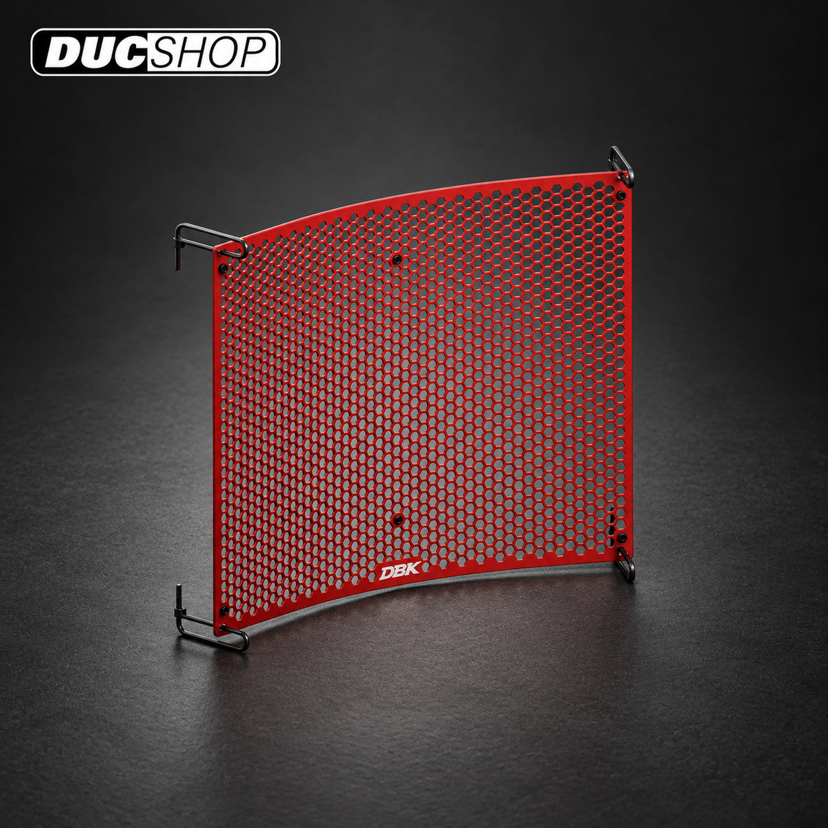 DBK Special Parts (Ducabike) Aluminum Radiator Guard for the Ducati Hypermotard / Monster / Multistrada V2 (2025+) | Radiator & Oil Cooler Guards | ducshop.com