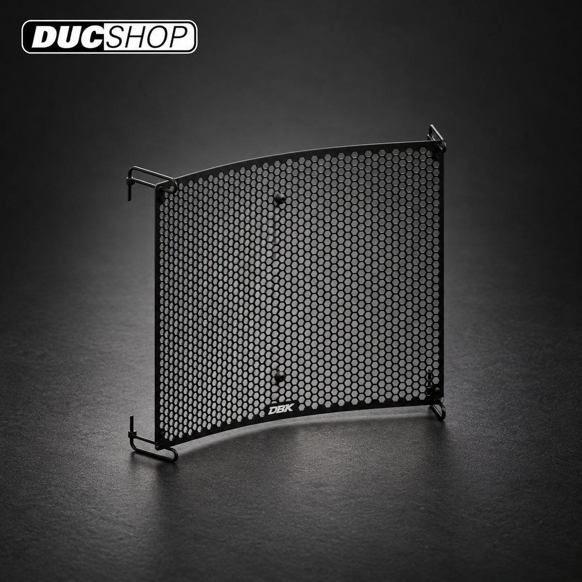 DBK Special Parts (Ducabike) Aluminum Radiator Guard for the Ducati Hypermotard / Monster / Multistrada V2 (2025+) | Radiator & Oil Cooler Guards | ducshop.com
