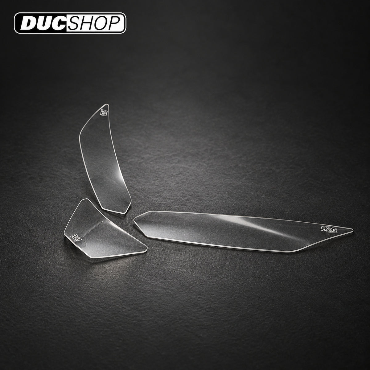 R&G Racing Headlight Shields (3-piece) for Aprilia RS 660 / 457, Tuono 660 / 1100, RSV4 1100 (Factory) 2021+ | Miscellaneous Crash Protection | ducshop.com