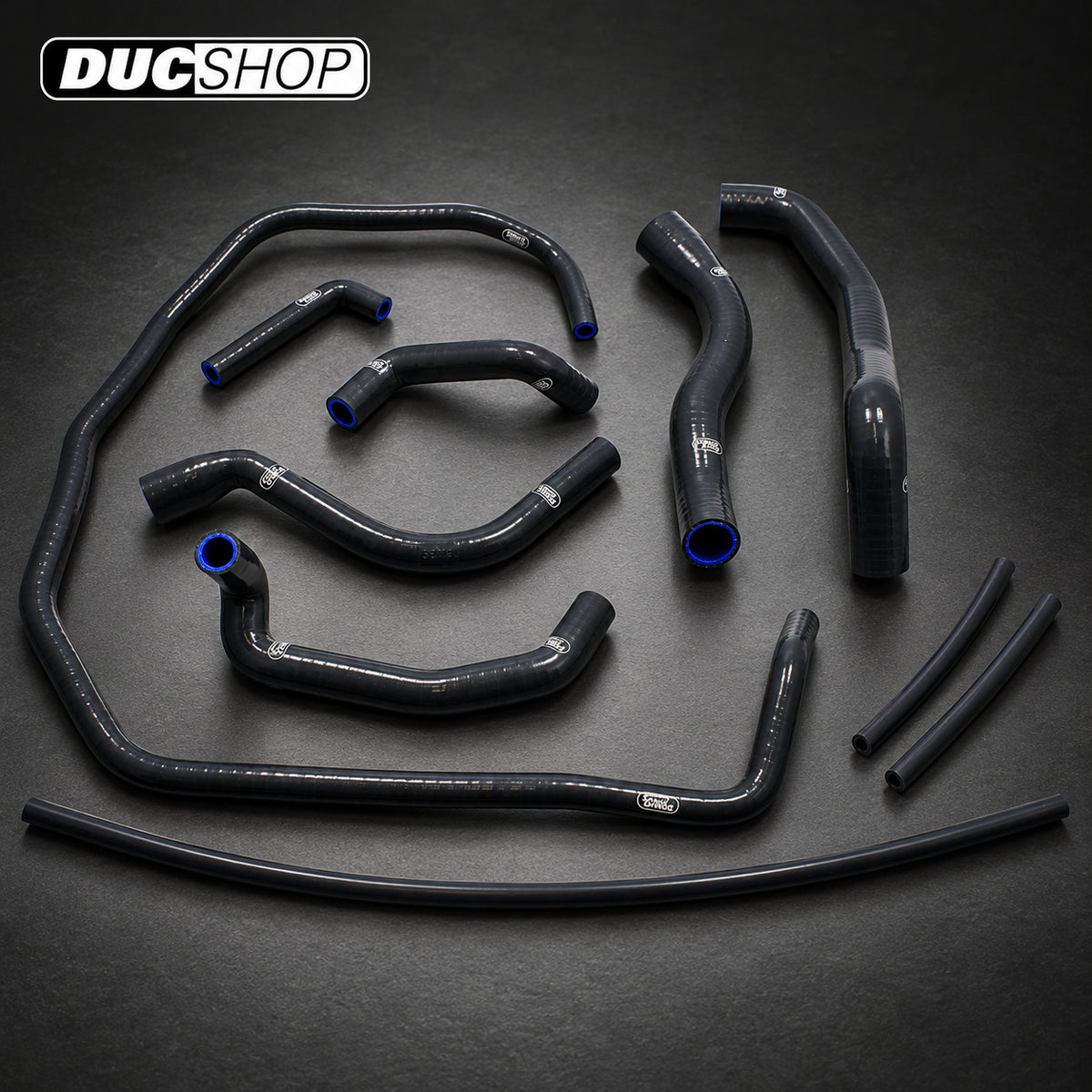 SamcoSport 10 Piece Silicone Coolant Hose Set For Indian Scout / Sixty / Bobber (2016+) and Victory Octane (17-18) | Hose Kits | ducshop.com