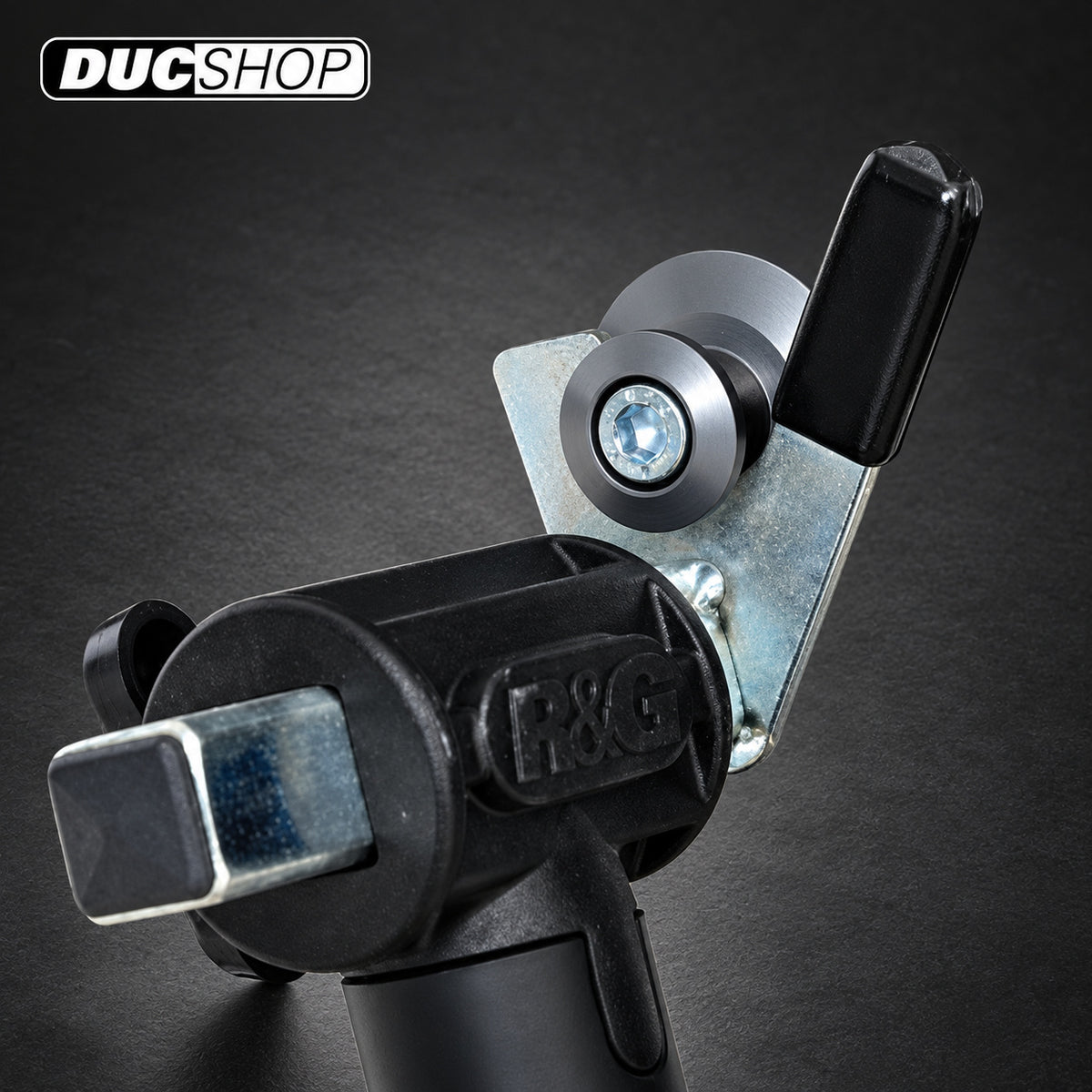 R&G Racing Elevation Series Paddock Stand Bobbins - M10 x 1.25 | Swingarm Spools | ducshop.com