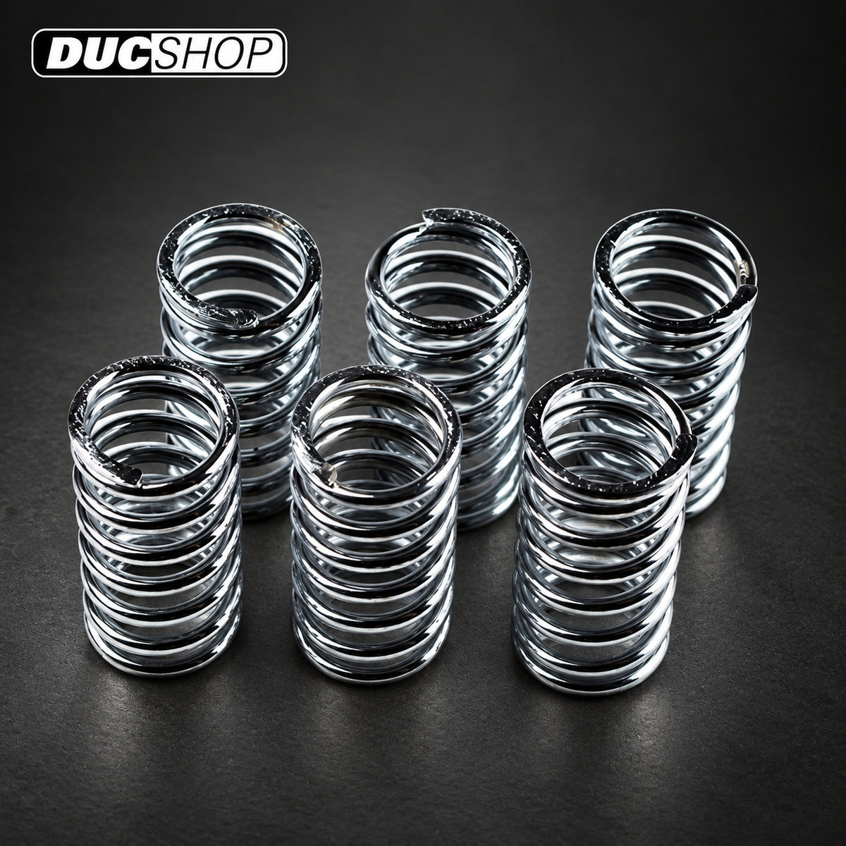 KBike Chrome Stainless Steel Dry Clutch Springs for Ducati | Dry Clutch Hardware & Kits | ducshop.com
