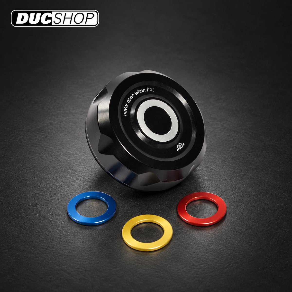 Gilles Radiator Cap Cover for the Ducati Monster, Kawasaki, Suzuki and Yamaha Models | Radiator Caps & Covers | ducshop.com