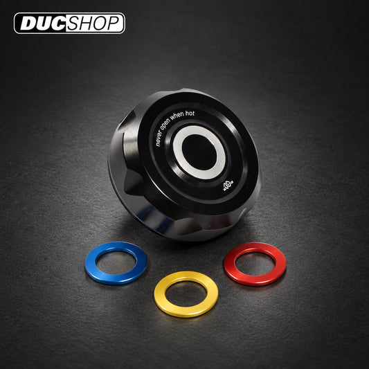Gilles Radiator Cap Cover for the Ducati Monster, Kawasaki, Suzuki and Yamaha Models | Radiator Caps & Covers | ducshop.com