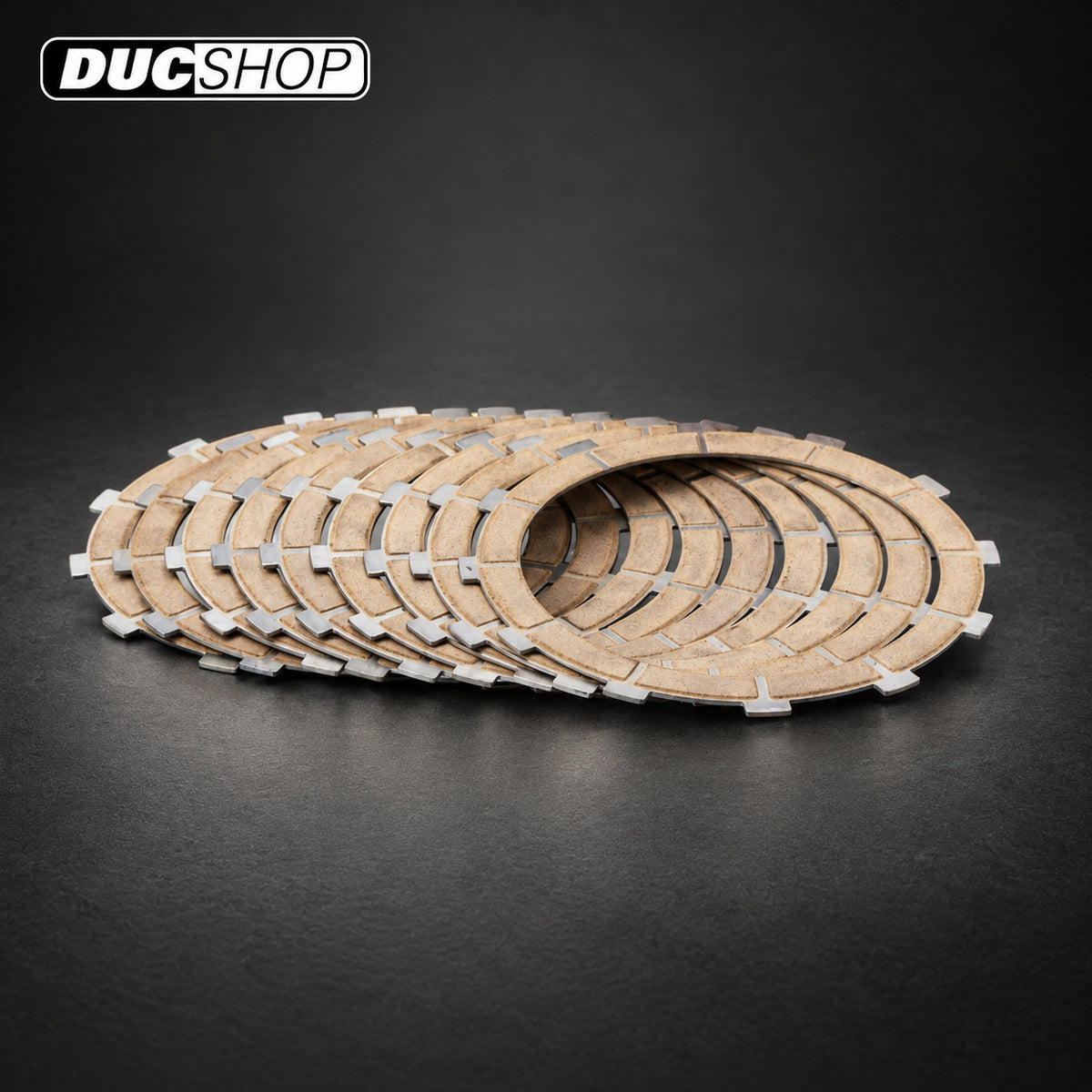 CNC Racing 12 tooth Friction Plate kit For Ducati's with a Dry Clutch | Dry Clutch Plates | ducshop.com