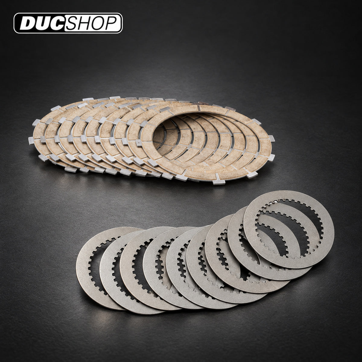 CNC Racing 12 tooth Friction and Driven Plate kit For Ducati's with a Dry Clutch | Dry Clutch Plates | ducshop.com