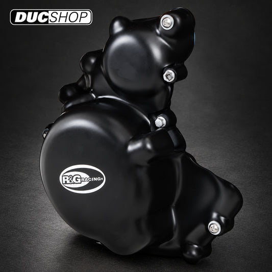 R&G Racing Engine Case Cover Kit (2pc) for KTM 390 DUKE '16-18, KTM 250 Duke '17-18 & KTM RC390 '16-18 models | Engine Protection | ducshop.com