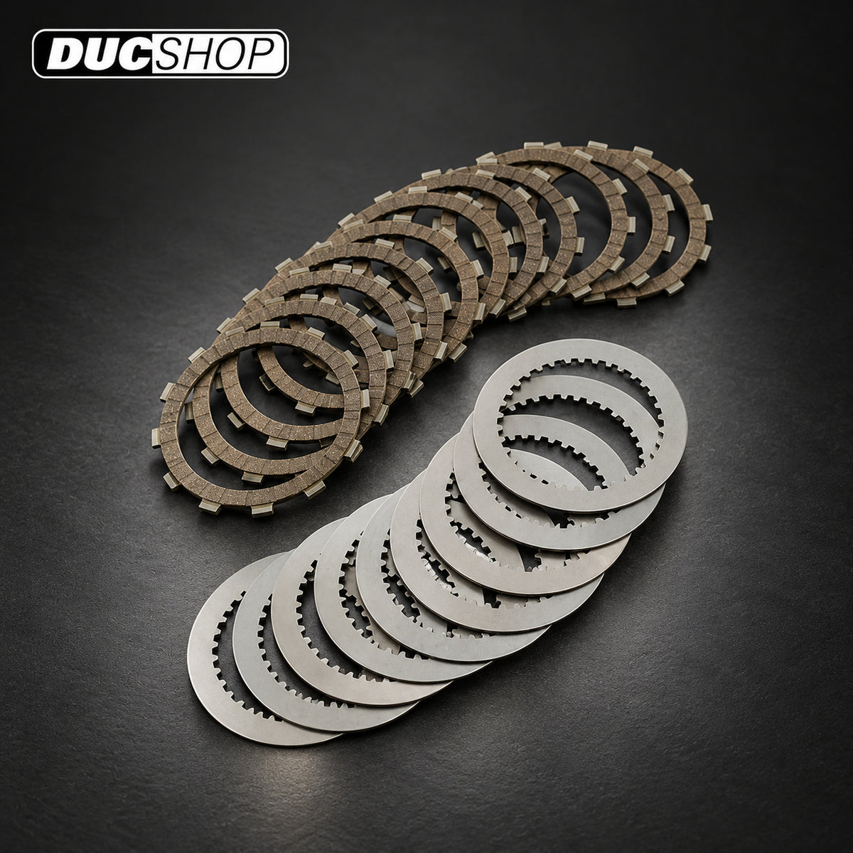 CNC Racing Race Spec Friction & Driven Plate Kit for Ducati Panigale 1199 / 1299 / 959 - Discontinued | Wet Clutch Plates | ducshop.com