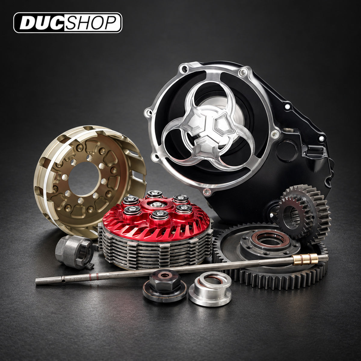 KBike Dry Clutch Conversion Kit for Ducati Diavel / Multistrada 1260, and Xdiavel | Dry Clutch Conversion Kits | ducshop.com