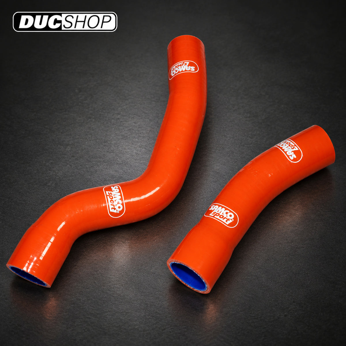 SamcoSport 2 Piece Silicone Coolant Hose Set For KTM 790 Duke (18-21) | Hose Kits | ducshop.com