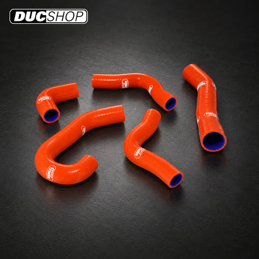 SamcoSport 5 Piece Full Silicone Coolant Hose Set For KTM 1190 RC8 (2008-11) | Hose Kits | ducshop.com