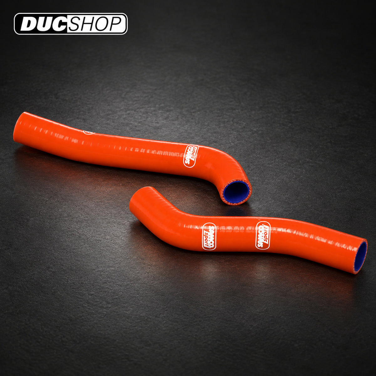 SamcoSport 2 Piece Full Silicone Coolant Hose Set For KTM 690 Enduro / Enduro R & 690 SMC / SMC R (2008-13) | Hose Kits | ducshop.com