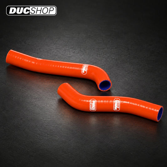 SamcoSport 2 Piece Full Silicone Coolant Hose Set For KTM 690 Enduro / Enduro R & 690 SMC / SMC R (2008-13) | Hose Kits | ducshop.com