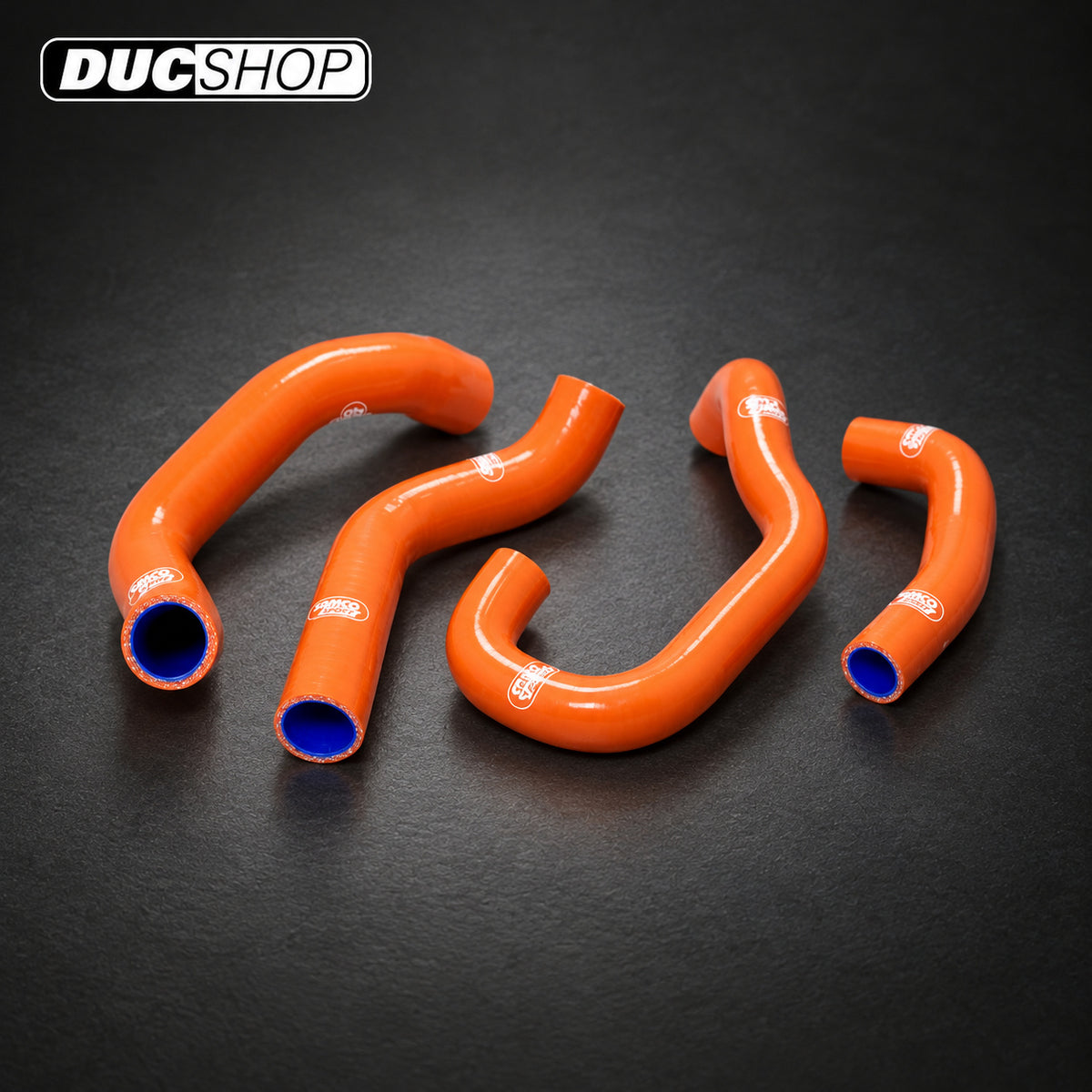 SamcoSport 4 Piece Full Silicone Coolant Hose Set For KTM 1050 / 1190 / 1290 Super / Adventure / 1290 Super Duke R/GT (13-20) | Hose Kits | ducshop.com