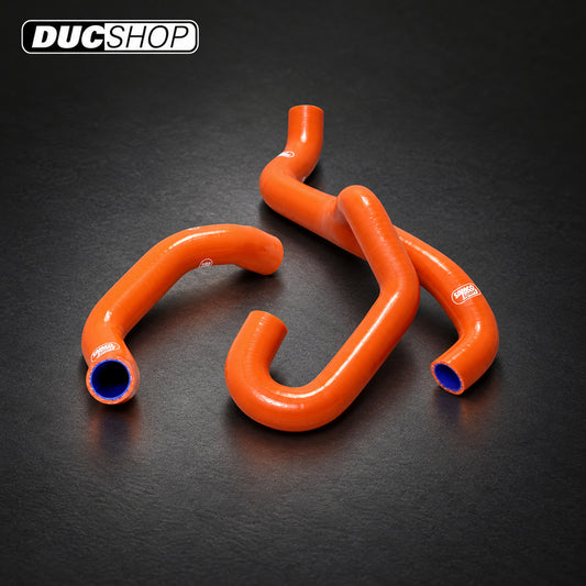 SamcoSport 2 Piece ( "Y" race Design) Full Silicone Coolant Hose Set For KTM 1050 / 1190 / 1290 Super / Adventure / 1290 Super Duke R/GT (13-20) | Hose Kits | ducshop.com