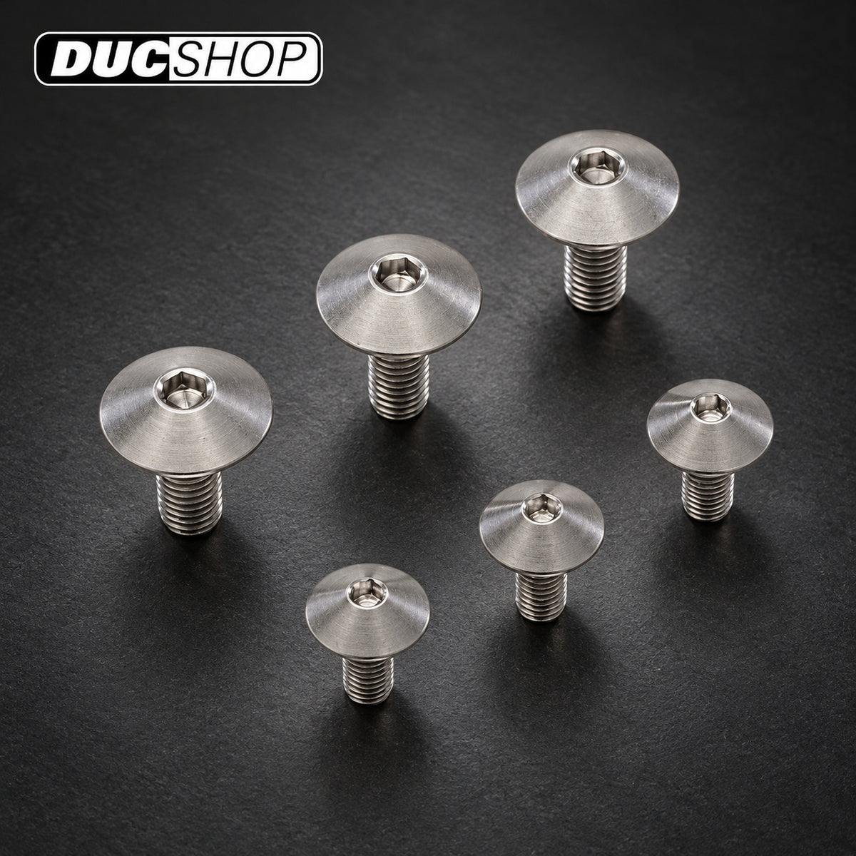 CNC Racing Titanium Fairings Bolt Kit for Ducati Scrambler — representative product view; see selected option and kit contents | Motorcycle Specific Fasteners | ducshop.com