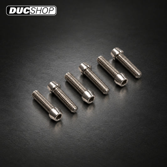 CNC Racing Titanium Bolt Kit for Clear Wet Clutch Covers for the Ducati Panigale (all models) | Wet Clutch Covers | ducshop.com