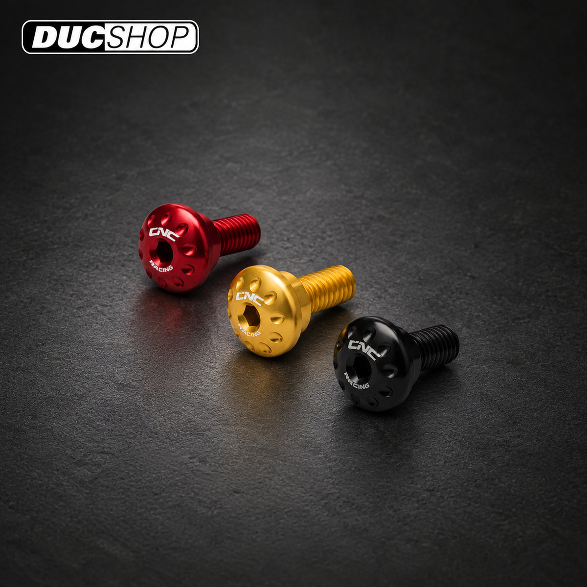 CNC Racing Radiator Side Panel Screw Kit for the Ducati Streetfighter V4 — representative product view; see selected option and kit contents | Motorcycle Specific Fasteners | ducshop.com