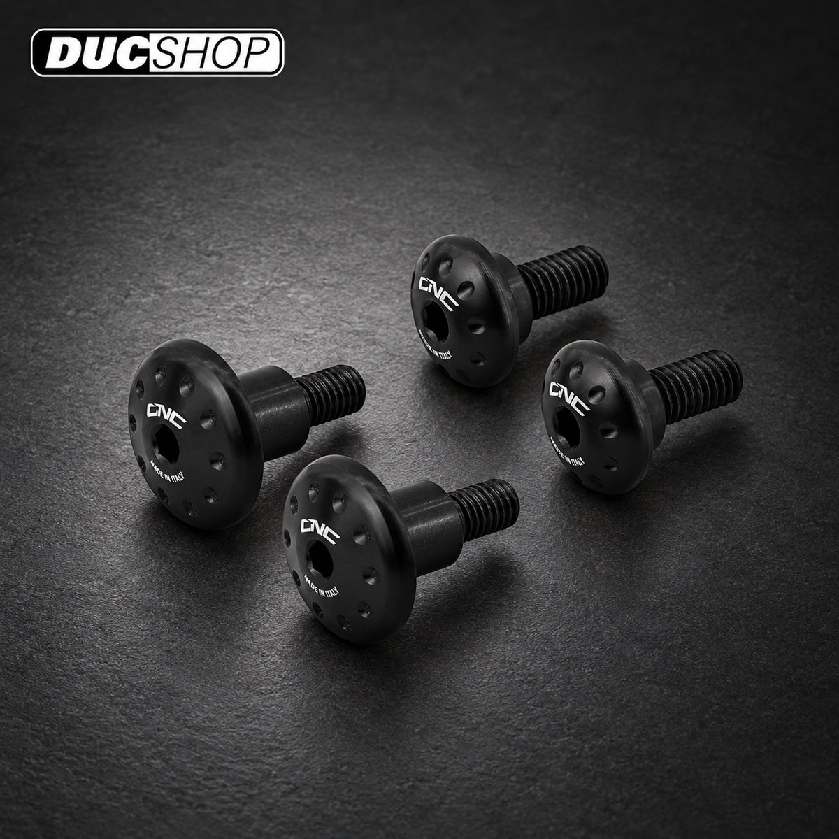 CNC Racing Front Fairing Screw Kit for the Ducati DesertX — representative product view; see selected option and kit contents | Motorcycle Specific Fasteners | ducshop.com