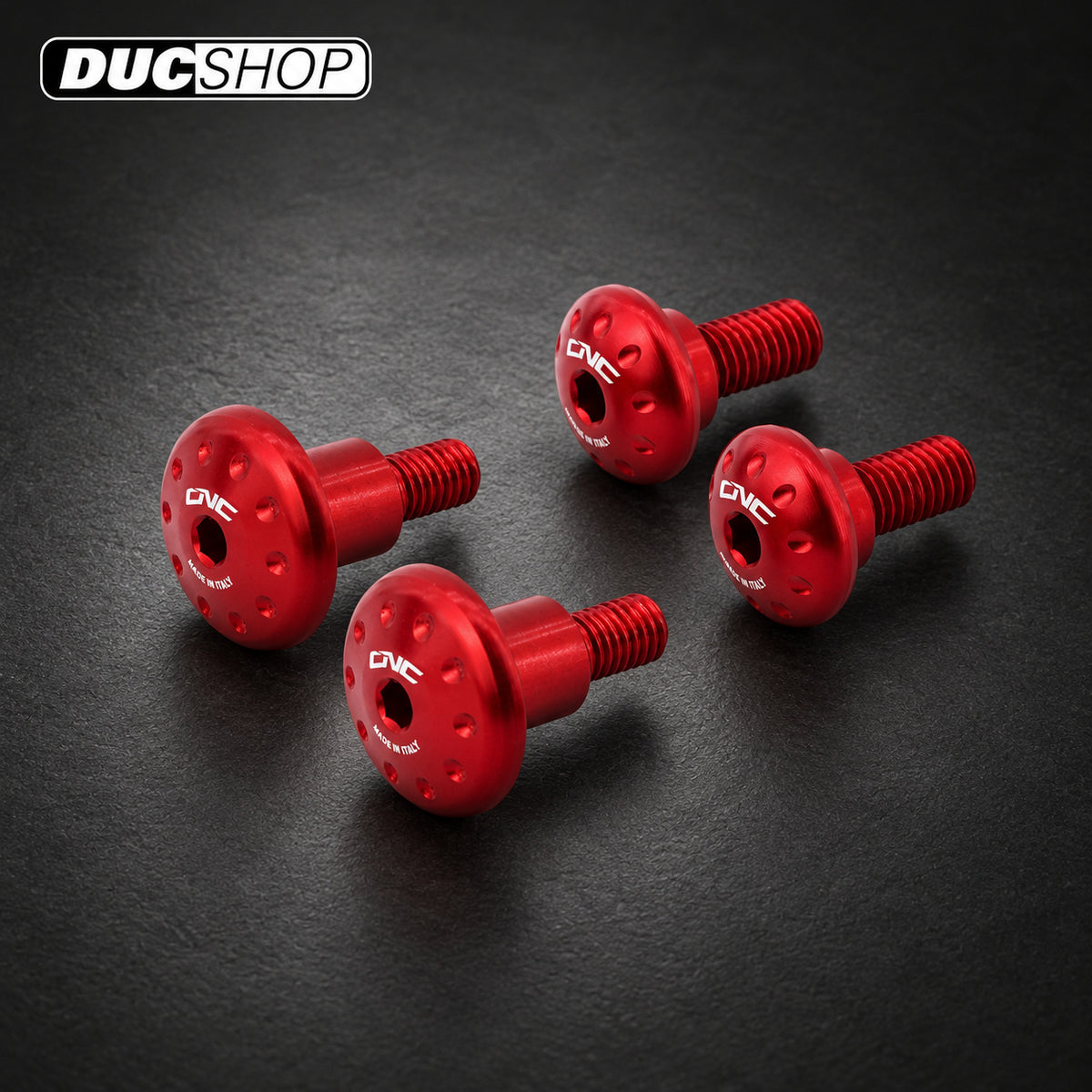 CNC Racing Front Fairing Screw Kit for the Ducati DesertX — representative product view; see selected option and kit contents | Motorcycle Specific Fasteners | ducshop.com