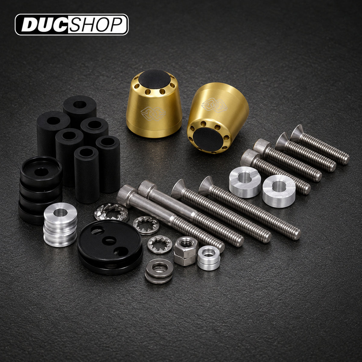 Gilles LG.GT Weighted Bar Ends | Bar End Protection | ducshop.com