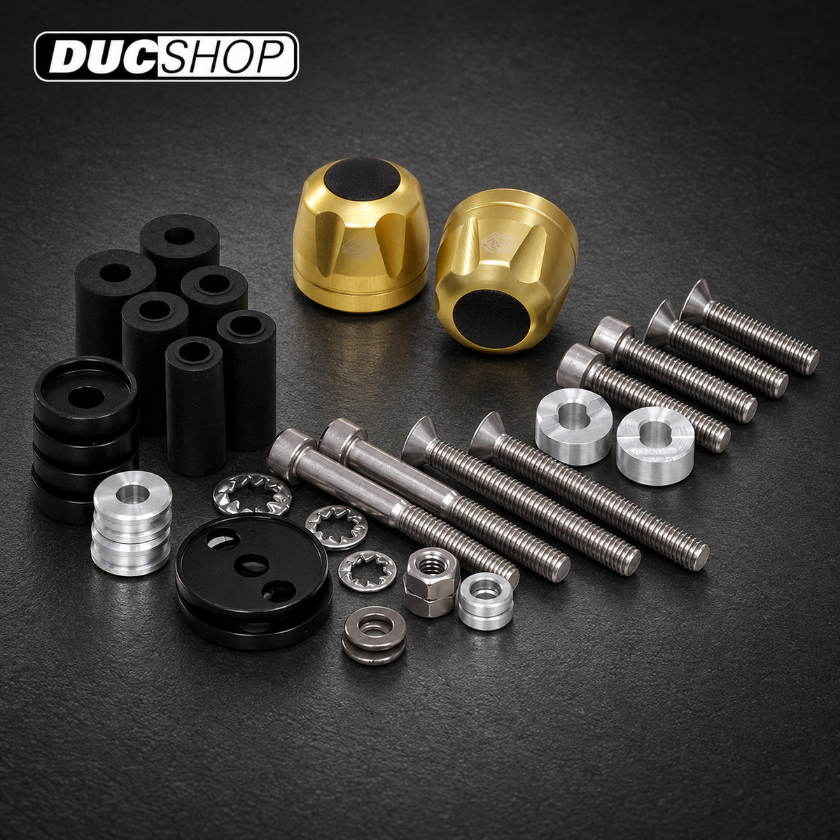 Gilles LG.GT Weighted Bar Ends | Bar End Protection | ducshop.com