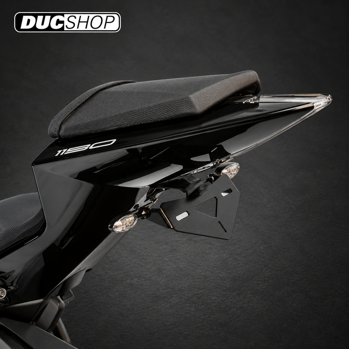 R&G Racing Tail Tidy fender eliminator kit (with micro indicators) for KTM RC8 '08-'15 & RC8R '09-'15 — representative product view; check selected option and kit contents | ducshop.com