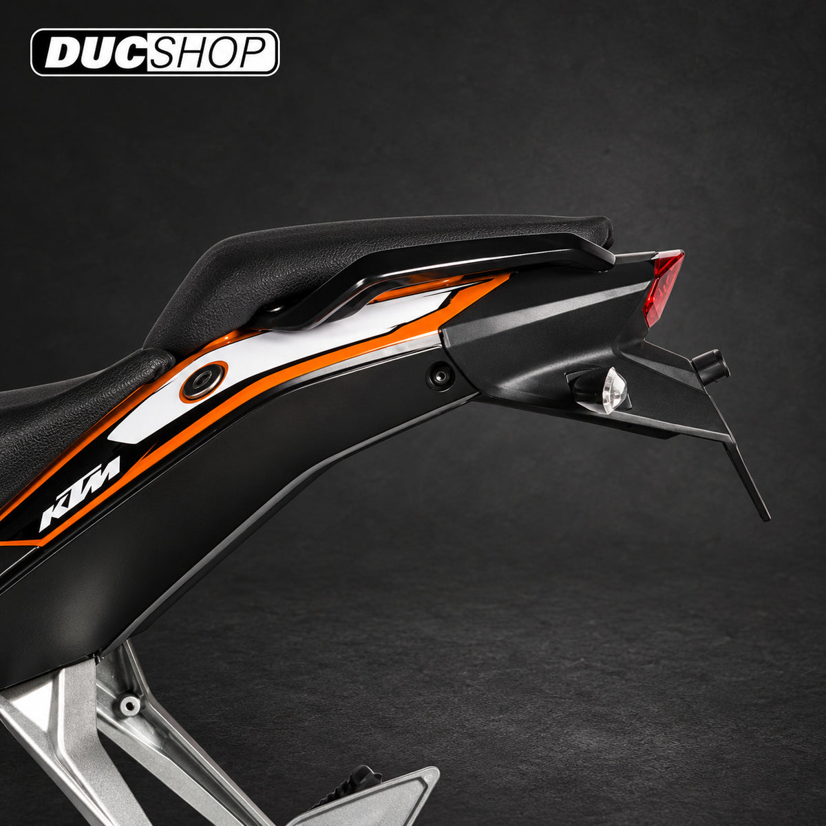 R&G Molded Tail Tidy for KTM 125/200 Duke (2011+) / 390 Duke (2013–2014) — representative product view; check selected option and kit contents | ducshop.com