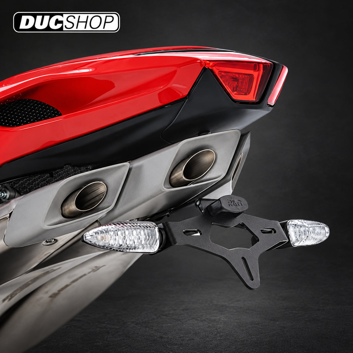 R&G Racing Tail Tidy fender eliminator MV Agusta F4 1000R '13-'16 — representative product view; check selected option and kit contents | ducshop.com