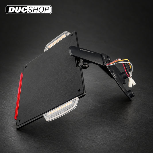 DB Race Fender Eliminator With Indicators for the Ducati Streetfighter V4 / V2 (2025+) — representative product view; check selected option and kit contents | ducshop.com