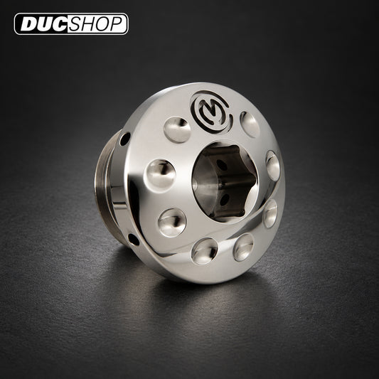 Motocorse DBT Titanium Oil Fill Plug — M20×2.5 — representative product view; select the listed configuration | Oil Fill & Drain Plugs | ducshop.com