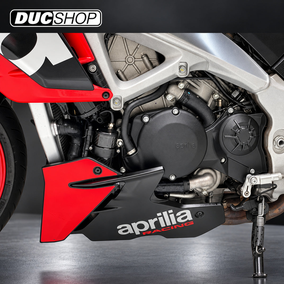 MonzaTech IEC Electronic Engine Temperature Cooling Kit for Aprilia RSV4 (2017+) | Auxiliary Cooling Kits | DucShop