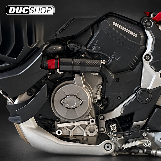 MonzaTech IEC Electronic Engine Temperature Cooling Kit for Ducati Multistrada V4 | Auxiliary Cooling Kits | DucShop