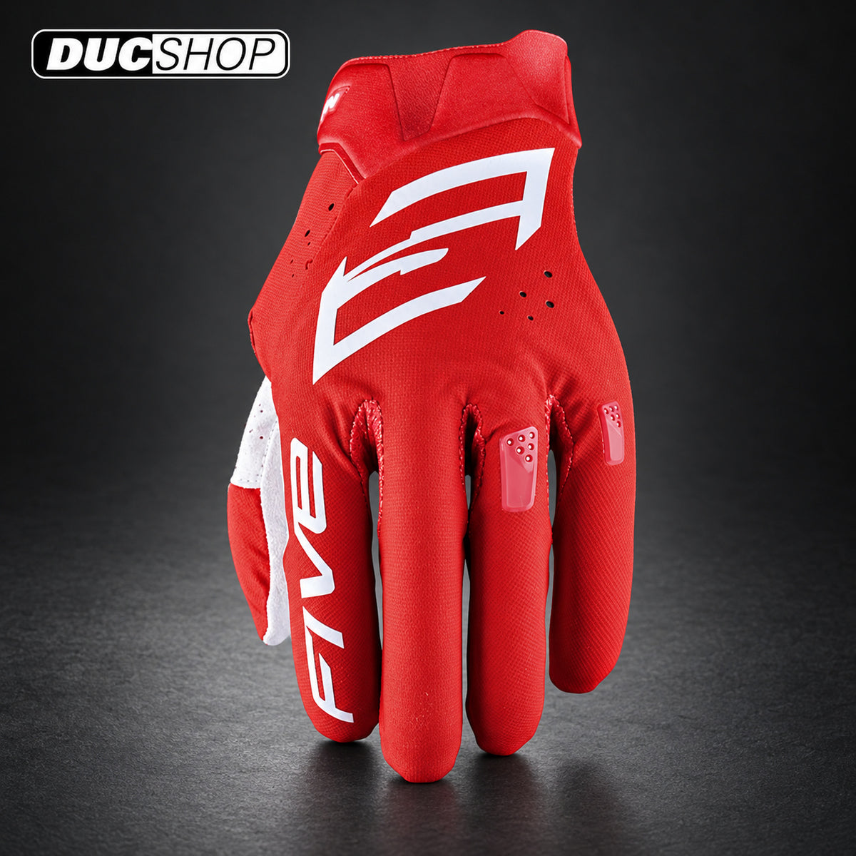 Five Gloves MXF1 EVO Off-Road Gloves | Red | Off Road Gloves | DucShop
