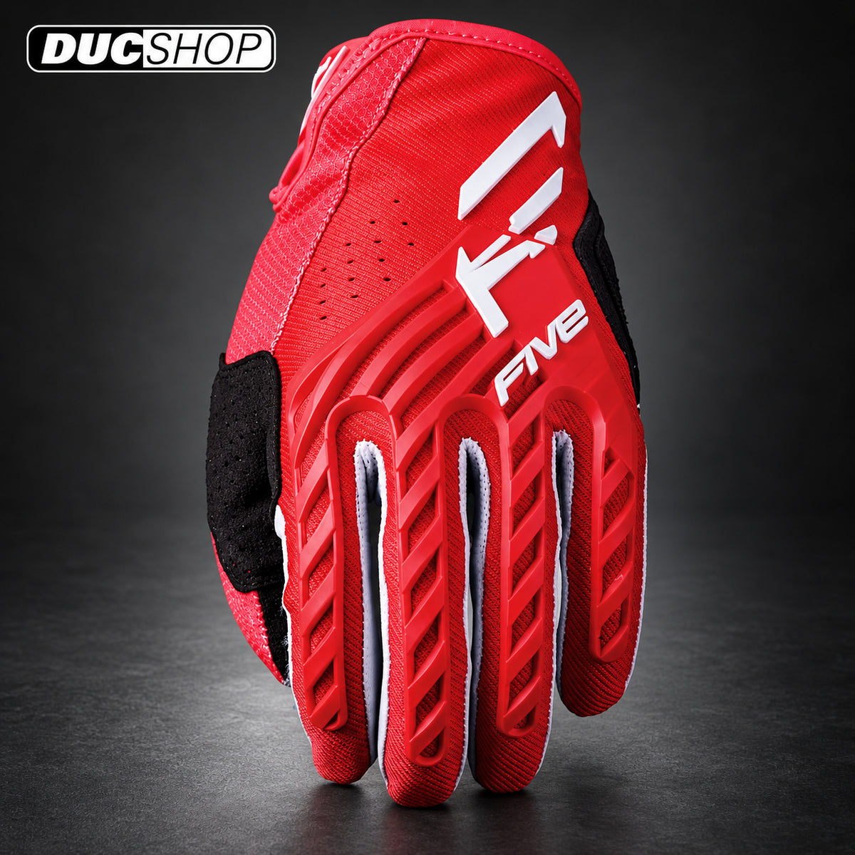 Five Gloves MXF3 EVO Off-Road Gloves | Red | Off Road Gloves | DucShop
