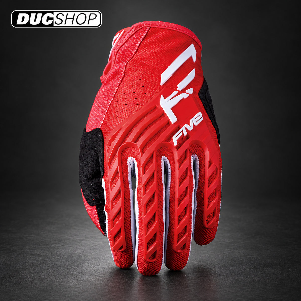 Five Gloves MXF3 EVO YOUTH Off-Road Gloves | Red | Off Road Gloves | DucShop