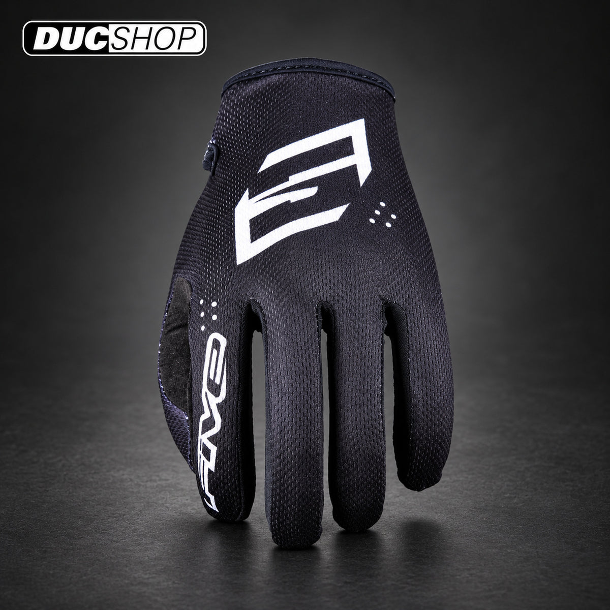 Five Gloves MXF4 Off-Road Gloves | MONO BLACK | Off Road Gloves | DucShop