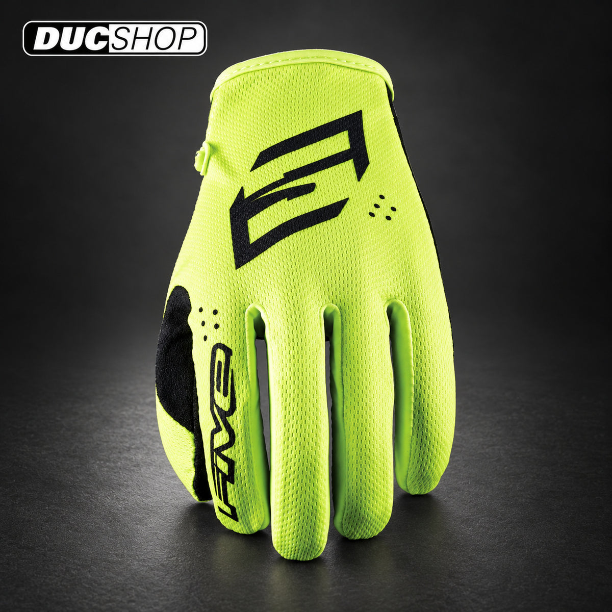 Five Gloves MXF4 Off-Road Gloves | MONO FLUO YELLOW | Off Road Gloves | DucShop