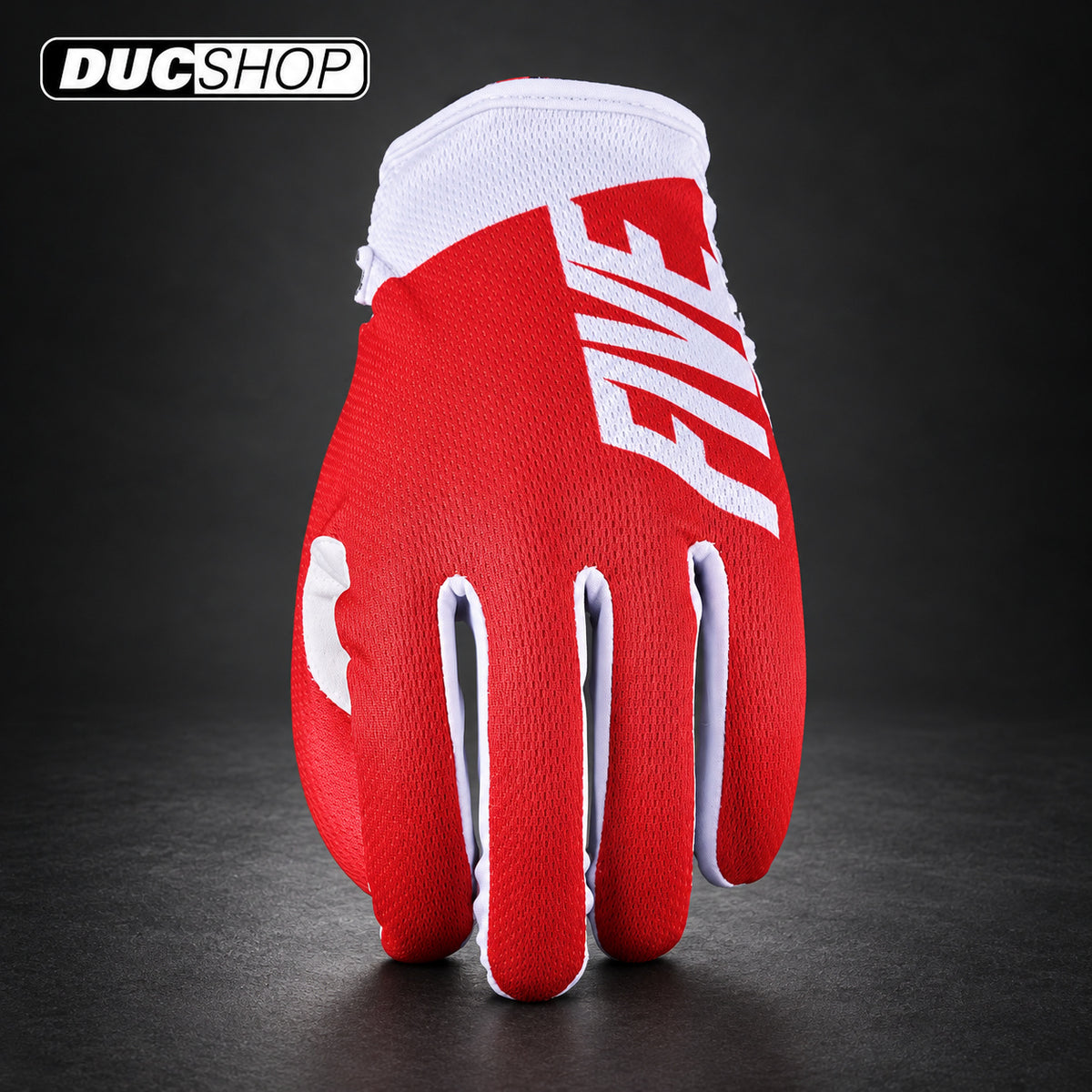 Five Gloves MXF4 Off-Road Gloves | WHIP RED | Off Road Gloves | DucShop