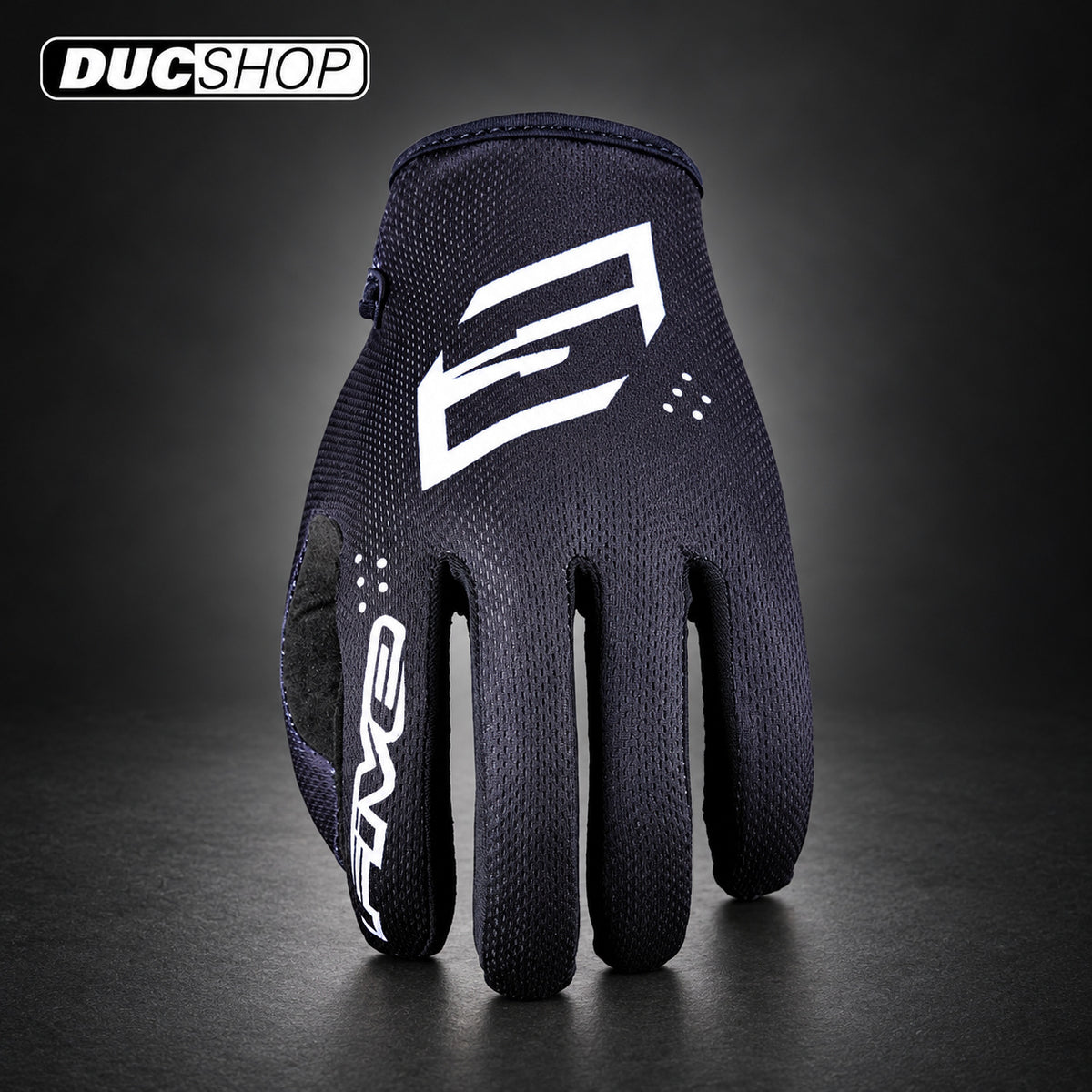 Five Gloves MXF4 YOUTH Off-Road Gloves | MONO BLACK | Off Road Gloves | DucShop