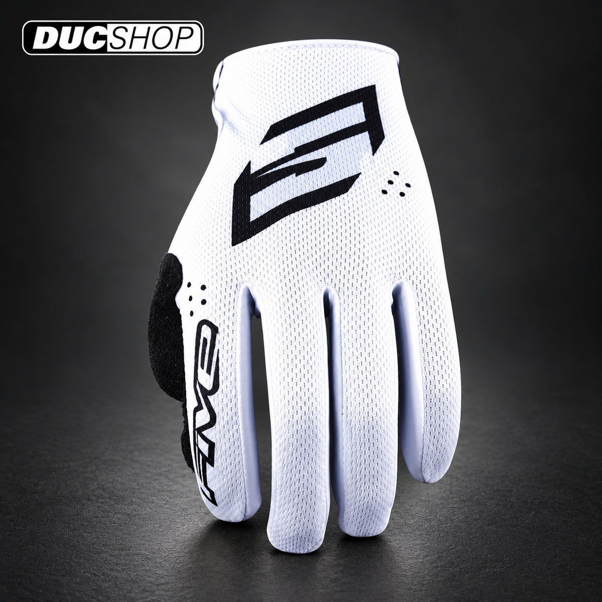 Five Gloves MXF4 YOUTH Off-Road Gloves | MONO WHITE | Off Road Gloves | DucShop